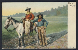 Native American - Two Of The Boys - Cowboys, Wooly Chaps - Indios De América Del Norte