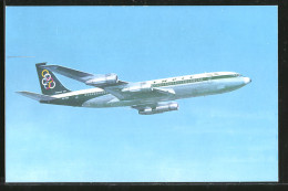 AK Flugzeug Boeing 707-320 Der Olympic Airways Im Flug  - 1946-....: Modern Tijdperk