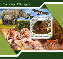 Central Africa Rep. (Centrafricaine) - 2017 - African Fauna - Yv Bf 1176 - Felini