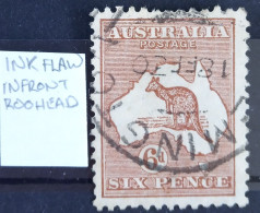 1929 6d Chestnut Sml Multi Wmk Die IlB SG 107 BW 22 Unlisted Var - Usati