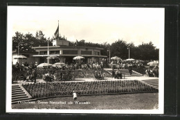 AK Oosterhout, Terras Natuurbad De Warande, Restaurant Mit Terrasse  - Oosterhout