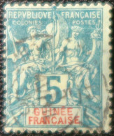 R2253/756 - COLONIES FRANÇAISES -  GUINEE - 1892 - N°4 Oblitéré - Oblitérés