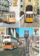 Transportes  Em Lisboa - Cartoline Maximum