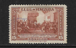 VENEZUELA - AÉREO CLÁSICO. Yvert Nº 137 Usado Y Defectuoso - Venezuela