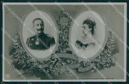 Royalty Kaiser Wilhelm II Auguste Viktoria Silberhochzeit Photo Cartolina XB7285 - Altri & Non Classificati