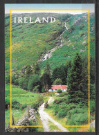 Ireland, Cottage And Waterfall, Unused - Other & Unclassified