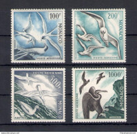 1955 MONACO, Uccelli - Birds, Posta Aerea N. 55/58 - 4 Valori - MNH** - Otros & Sin Clasificación