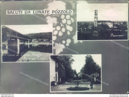 C425 - Cartolina Provincia Di Varese - Saluti Da Lonate Pozzolo - Varese