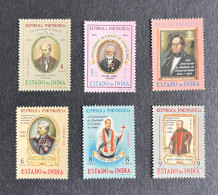 (T1) Portuguese India - 1956 Figures Complete Set - MNH - Portugiesisch-Indien