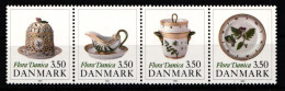 Dänemark 977-980 Postfrisch Als Viererstreifen #JY061 - Altri & Non Classificati