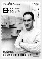 Spain 2024 The 100 Years - Eduardo Chillida, Sculptor Stamp 1v MNH - Neufs