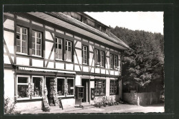 AK Saig-Mühlingen / Hochschwarzwald, Holzschnitzerei Hans Dillmann  - Hochschwarzwald