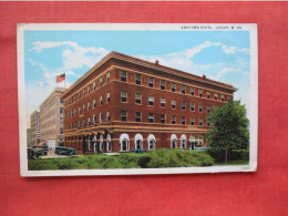 Aracoma Hotel. Logan  West Virginia    Ref 6391 - Sonstige & Ohne Zuordnung