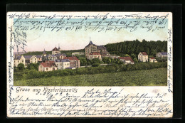 AK Klosterlausnitz, Panorama  - Bad Klosterlausnitz