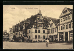 AK Celle, Markt Mit Rathaus  - Celle