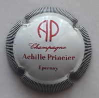 Princier Achille : Capsule N° 9 (Blanc Et Rouge, Striée) BE - Altri & Non Classificati