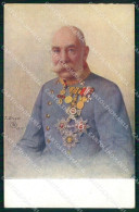 Reali Royalty Kaiser Franz Joseph Dreger Cartolina XB7311 - Sonstige & Ohne Zuordnung