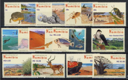 Namibia 2007/2008 Flora And Fauna - Biodiversity Of Namibia Stamps 16v MNH - Namibia (1990- ...)