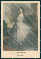 Reali Royalty Elisabeth Queen Of Hungary FG Cartolina XB7396 - Autres & Non Classés