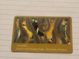 SWIZERLAND-SWISSOTEL DALIAN'S ONLY BQUTIQUE HOTAL- KEY CARD-(1063)(?)GOOD CARD - Hotel Keycards