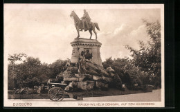 AK Duisburg, Kaiser Wilhelm-Denkmal Auf Dem Kaiserberg  - Duisburg