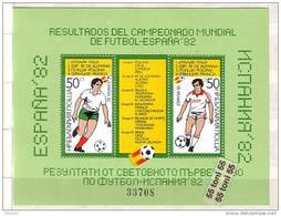 1982 Sport  FOOTBALL- WF Spain ( III )  S/S – MNH   Bulgaria / Bulgarie - Blocks & Kleinbögen