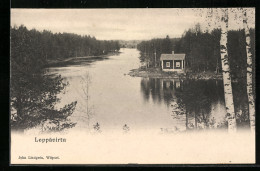 AK Leppävirta, Panorama Mit Flusslauf  - Finlandia