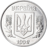 Monnaie, Ukraine, 5 Kopiyok, 1992, Kyiv, TTB, Acier Inoxydable, KM:7 - Oekraïne