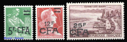 1959, Reunion, 407-09, ** - Sonstige - Afrika