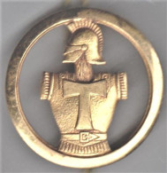 Transmissions. Insigne De Béret. T Doré. Coinderoux. - Hueste