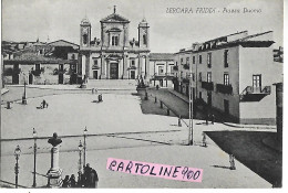 Sicilia-palermo-lercara Friddi Piazza Duomo Bella Veduta Piazza Anni 50 - Otros & Sin Clasificación