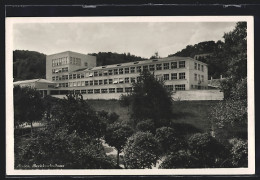 AK Baden, Ansicht Bezirksschulhaus  - Baden