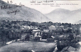 38 - Isere -  URIAGE -  Une Vue Sur La Vallée De  Vaulnaveys - Villas Et Hotels - Uriage