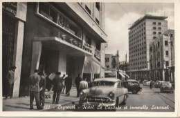 BEYROUTH  AU LIBAN  HOTEL LE CAPITOLE ET IMMEUBLE LARARIEH VOIR VERSO CARTE  CIRCULEE RARE - Liban