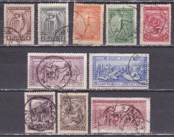 GREECE 1906 Second Olympic Games Set To 50 L Vl. 198 / 207 - Usati