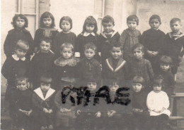 PHOTO ANCIENNE,16,CHARENTE,GOURVILLE,ECOLE,ENFANTS,CLASSE,RARE,IL Y A 100 ANS - Places