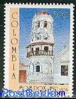 Colombia 1987 450 Years Mompox 1v, Mint NH, Religion - Churches, Temples, Mosques, Synagogues - Kirchen U. Kathedralen