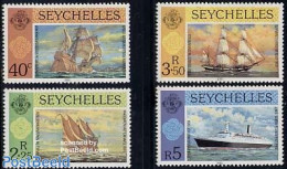 Seychelles 1981 Ships 4v, Mint NH, Transport - Ships And Boats - Schiffe