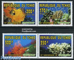 Chad 1996 Greenpeace 2x2v [:], Mint NH, Nature - Greenpeace - Other & Unclassified
