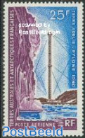 French Antarctic Territory 1966 Telecommunication 1v, Mint NH, Performance Art - Radio And Television - Nuevos