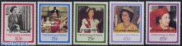 Tristan Da Cunha 1988 Royal Wedding 40th Anniversary 5v, Mint NH, History - Kings & Queens (Royalty) - Familias Reales