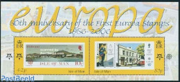 Isle Of Man 2006 50 Years Europa Stamps S/s, Mint NH, History - Transport - Europa Hang-on Issues - Post - Stamps On S.. - Idées Européennes