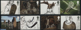 Great Britain 2017 Ancient Britain 8v (4x[:]), Mint NH, History - Performance Art - Science - Various - Archaeology - .. - Nuovi