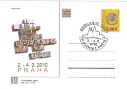 CDV 185 Slovakia Sberatel Exhibition 2010 - Briefmarkenausstellungen