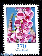 Germany, Federal Republic 2019 Definitive, Fingerhut 1v, Mint NH, Nature - Flowers & Plants - Ungebraucht