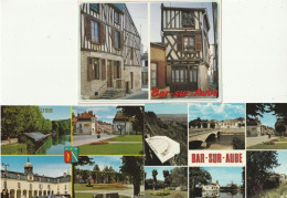 BAR Sur AUBE - Lot De 3 CPSM Multi Vues - Bar-sur-Aube