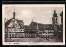 AK Forchheim, Marktplatz Mit Gebäuden In Altfränkischer Bauart Und Kirche  - Forchheim