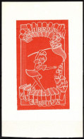 EXLIBRIS / Bookplate LITHUANIA Jakstas For I. S. Elentukh - Ex-libris