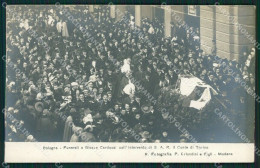 Bologna Città Savoia Funerali Carducci NPG Foto Cartolina KVM0120 - Bologna