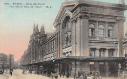 75-PARIS LA GARE DU NORD-N°T5057-D/0305 - Metro, Estaciones